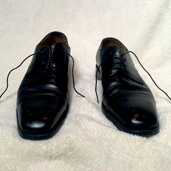 Shoes | Salvatore Ferragamo Cap Toe Dress Shoes Black  display picture 2